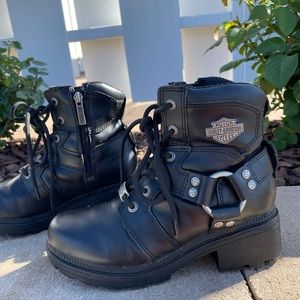 Black Harley Davidson Boots